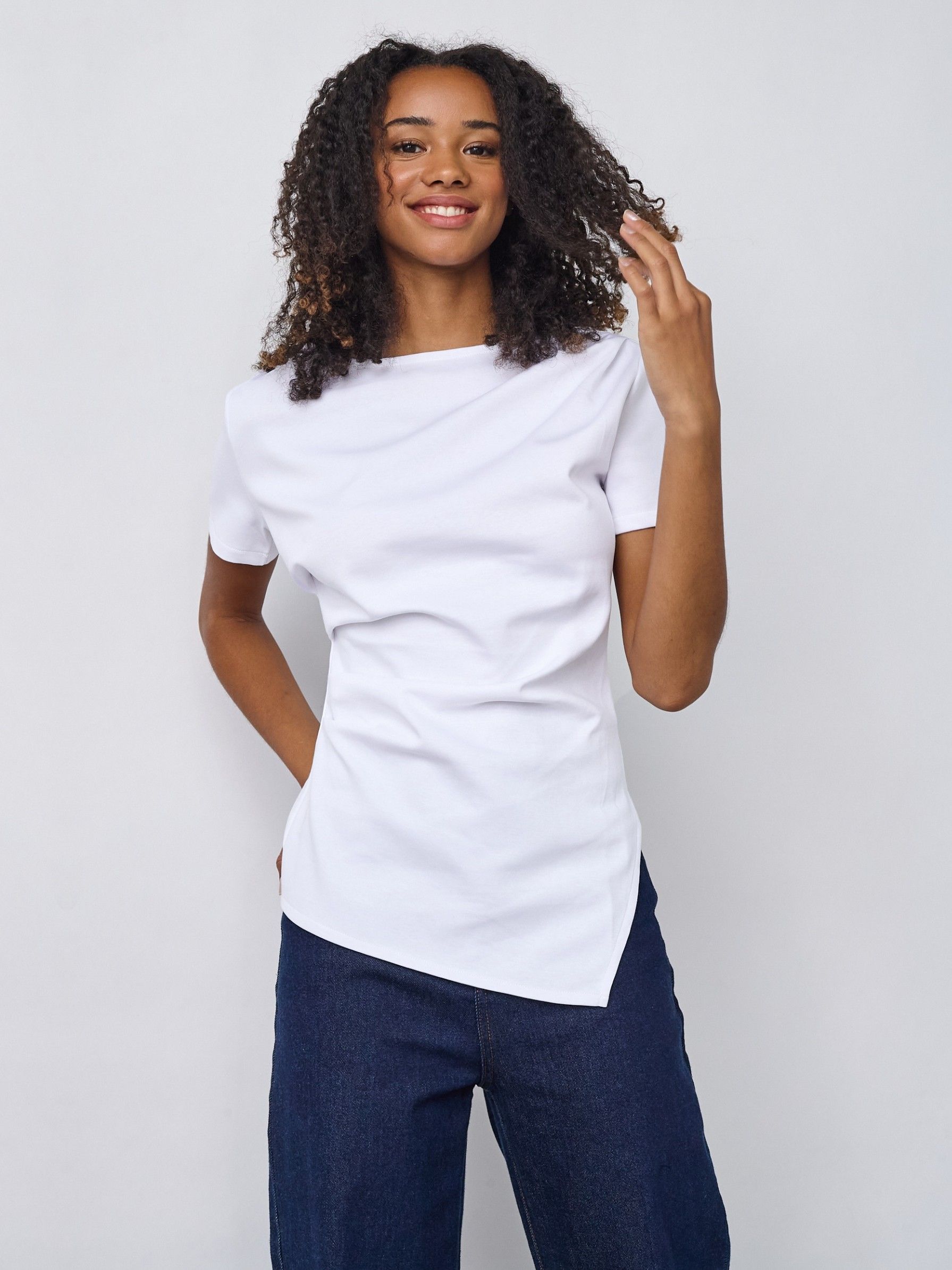SISTERS POINT - SHIRT - Wit