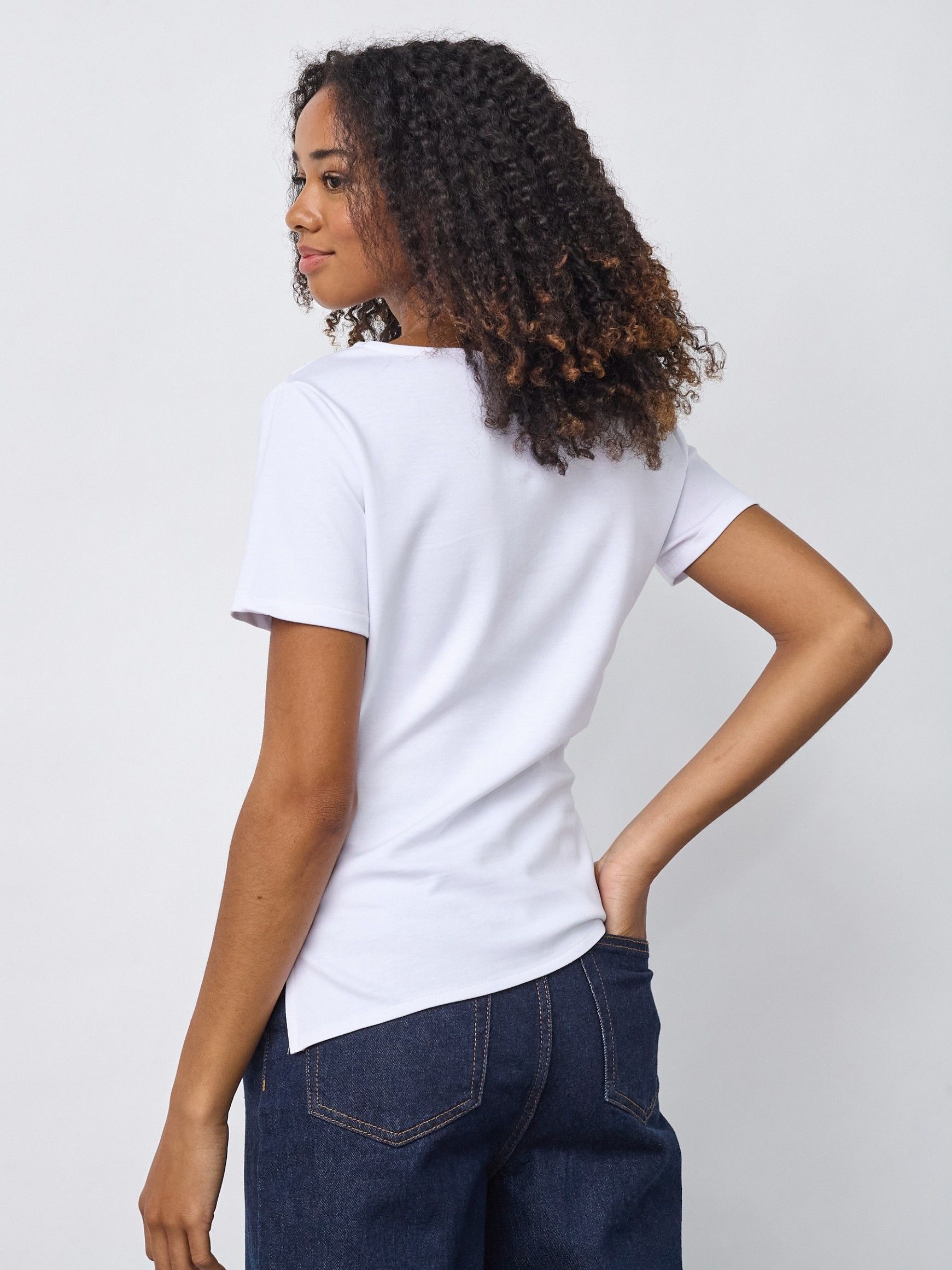 SISTERS POINT - SHIRT - Wit