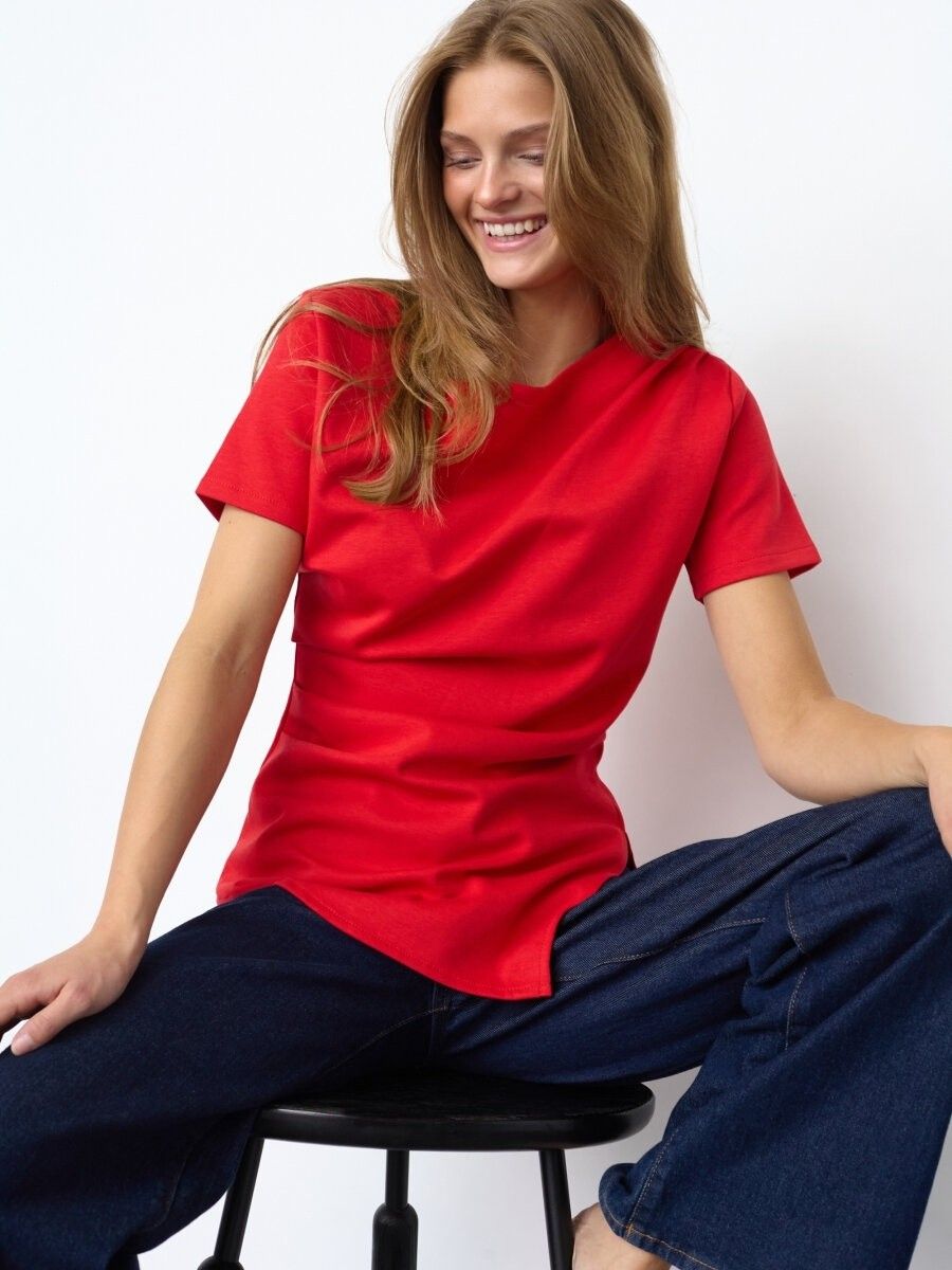 SISTERS POINT - SHIRT - Rood