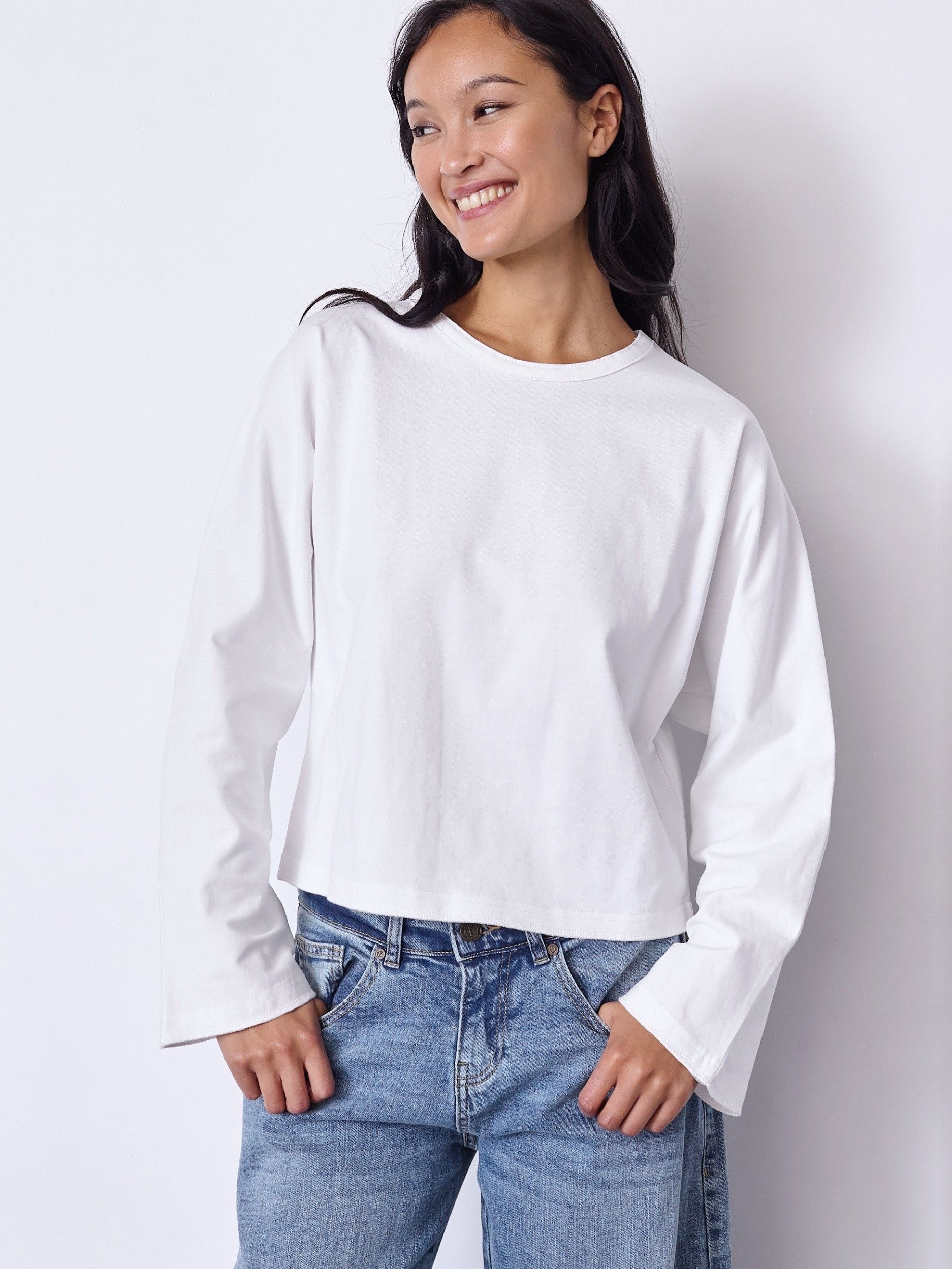 SISTERS POINT - SHIRT - Wit