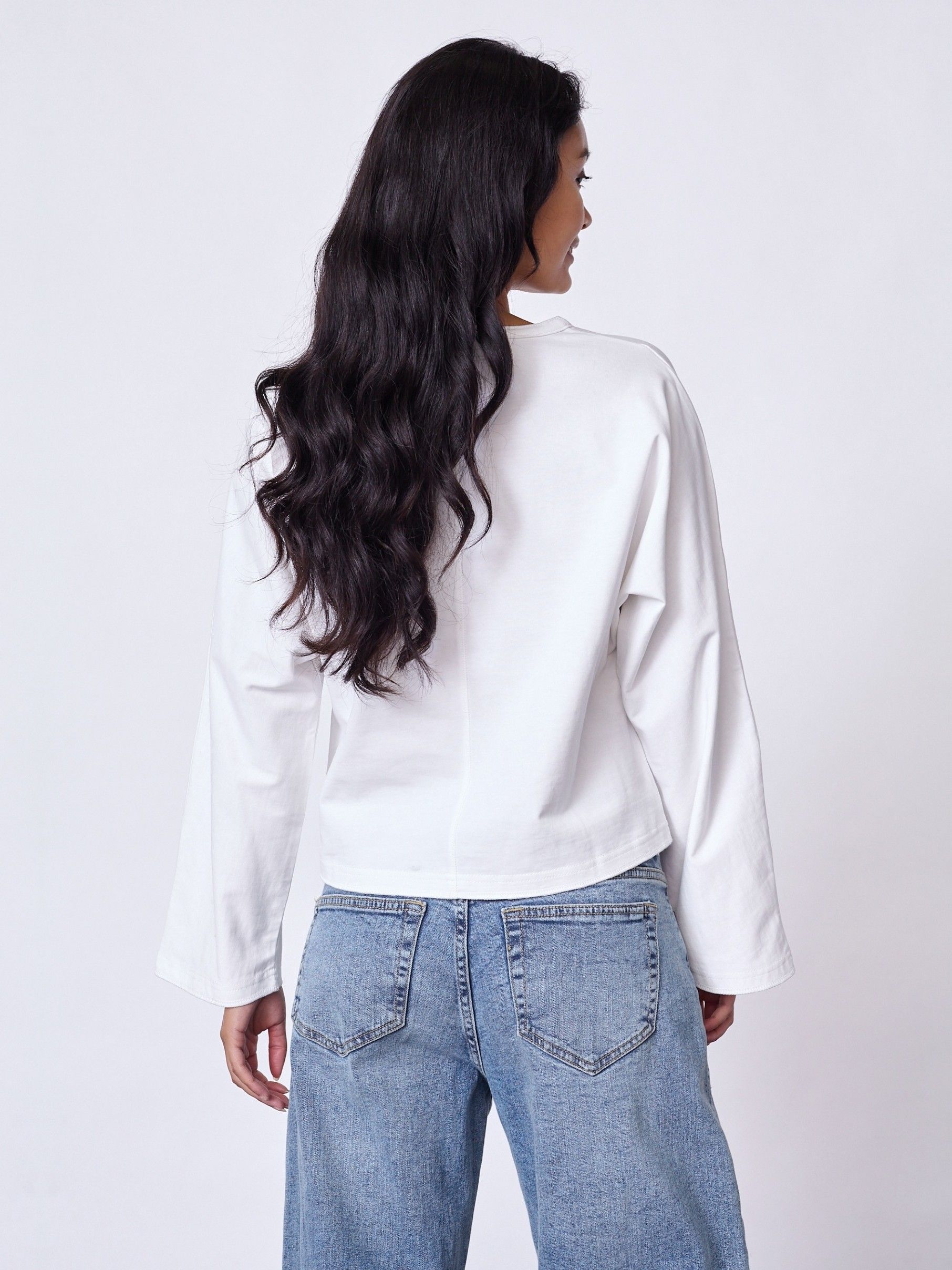 SISTERS POINT - SHIRT - Wit