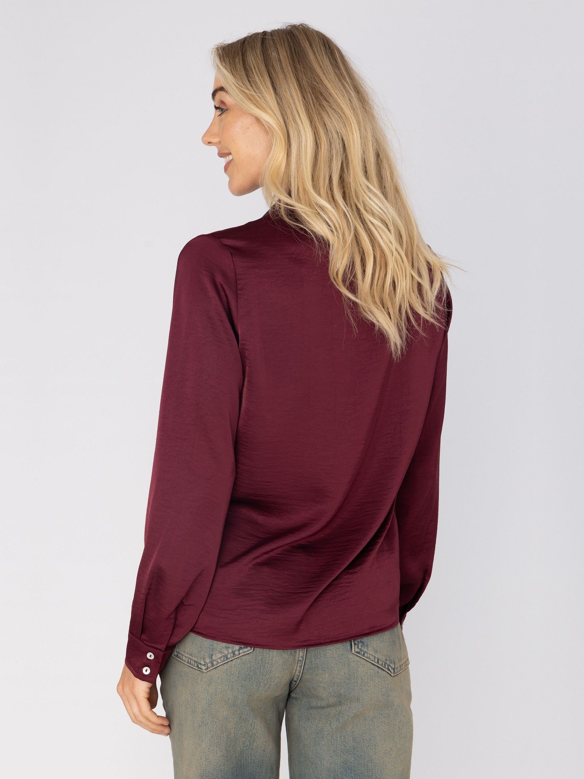 ANNA VAN TOOR - BLOUSE - Rood