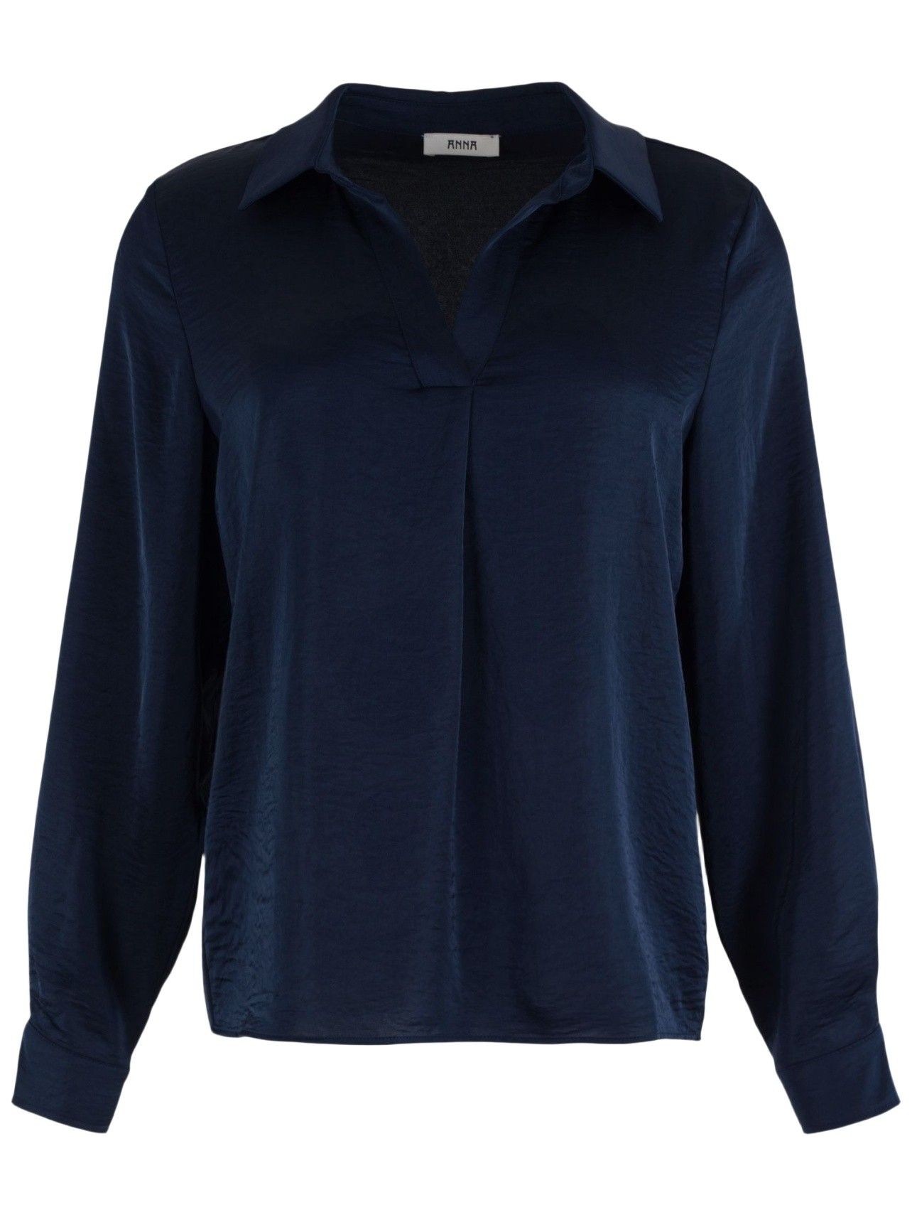 ANNA VAN TOOR - BLOUSE - Blauw
