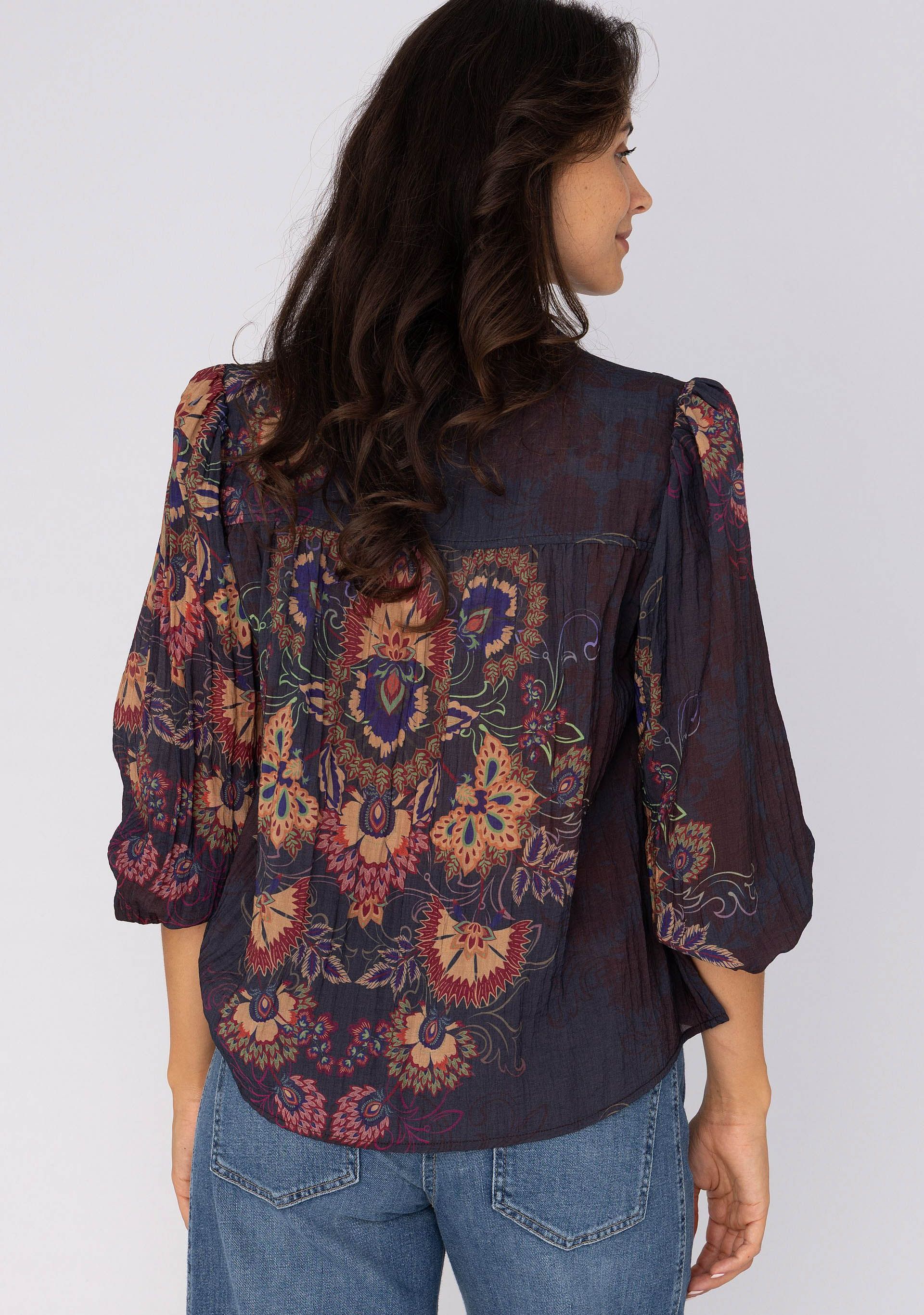 ANNA VAN TOOR - BLOUSE - Blauw