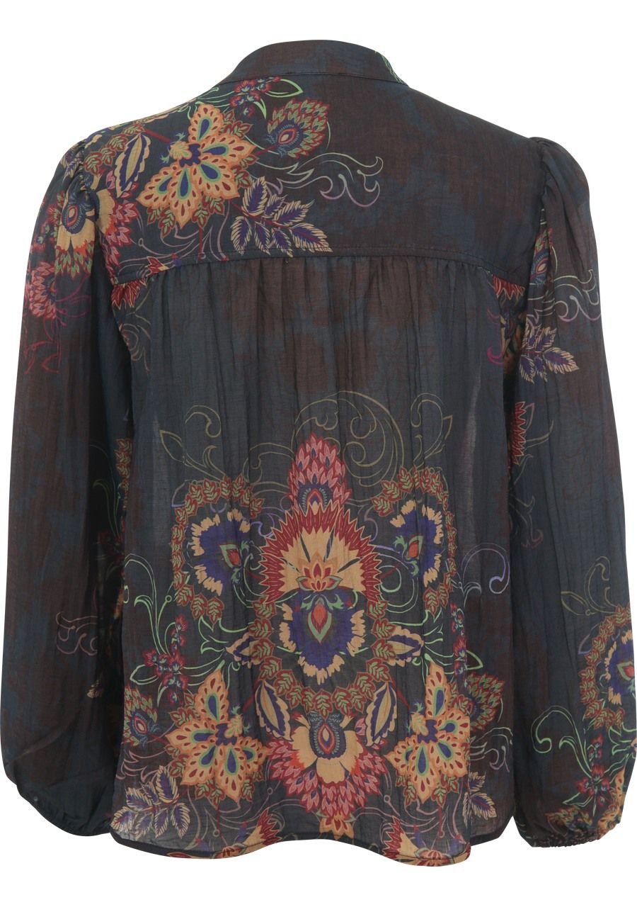ANNA VAN TOOR - BLOUSE - Blauw