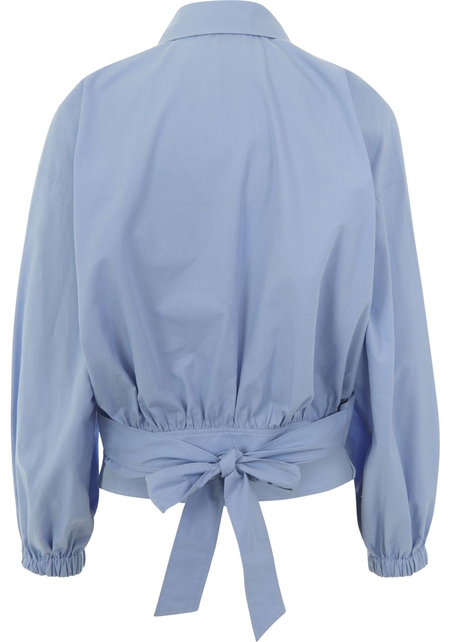 ANNA VAN TOOR - BLOUSE - Blauw