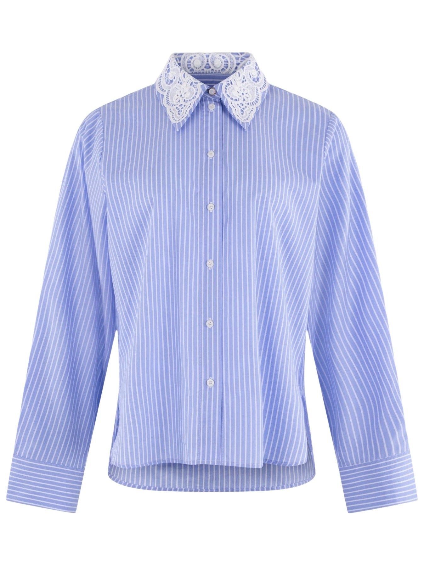 ANNA VAN TOOR - BLOUSE - Blauw