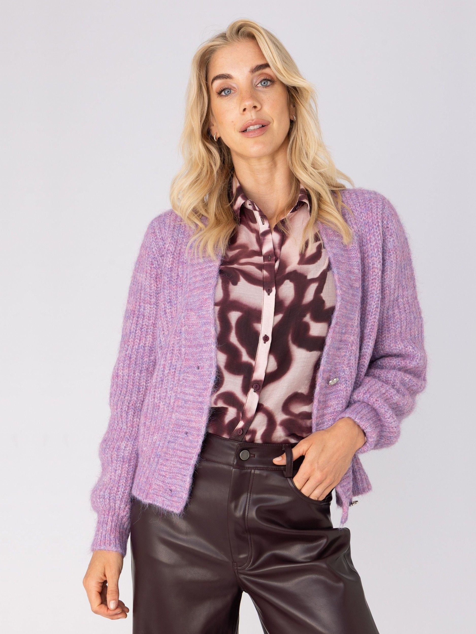 ANNA VAN TOOR - VEST - Roze