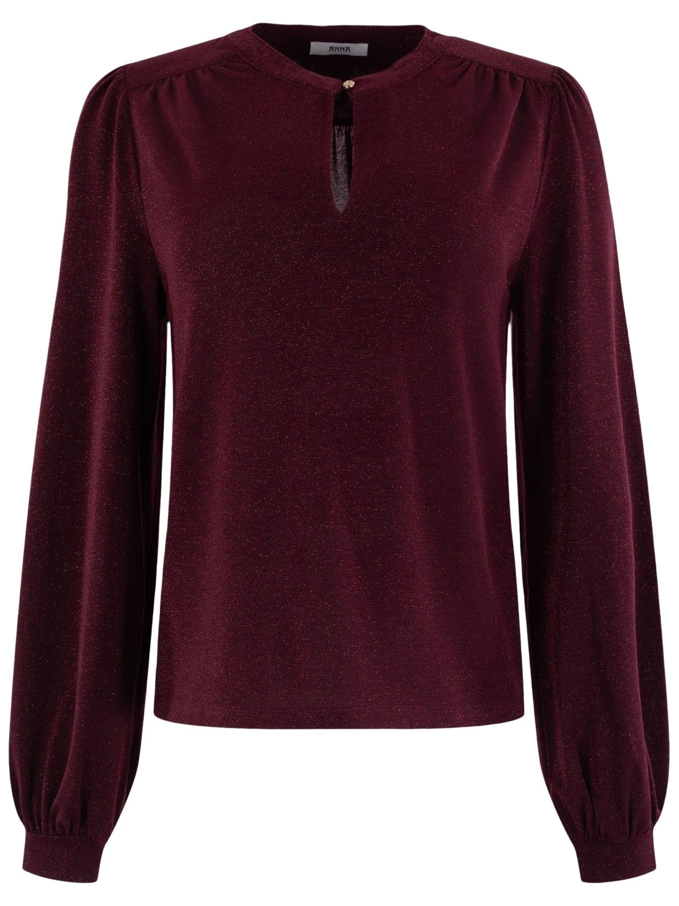 ANNA VAN TOOR - BLOUSE - Rood