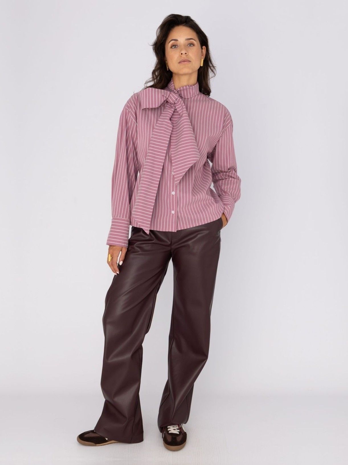 ANNA VAN TOOR - BLOUSE - Rood