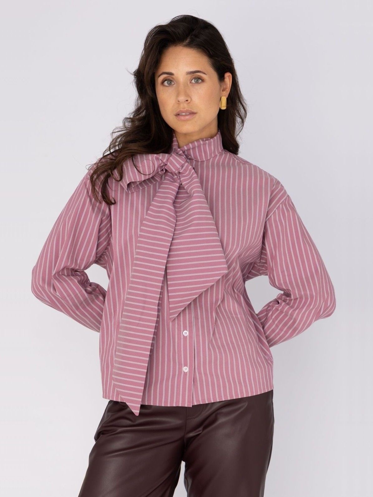ANNA VAN TOOR - BLOUSE - Rood