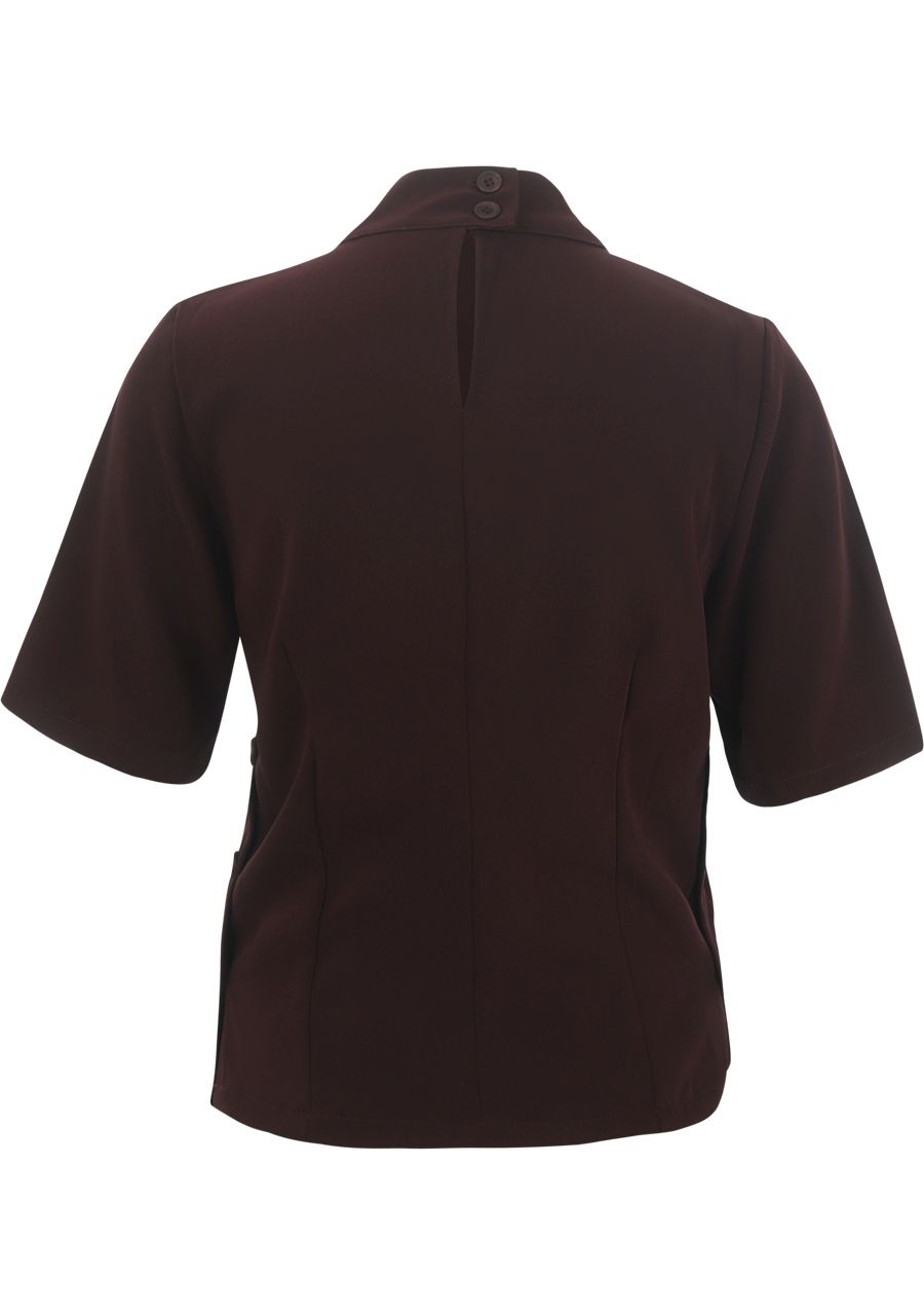 ANNA VAN TOOR - BLOUSE - Rood