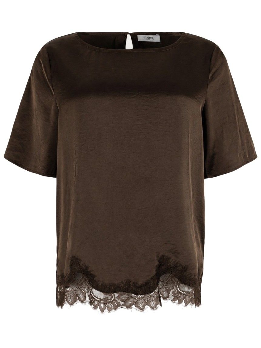 ANNA VAN TOOR - SHIRT - Bruin