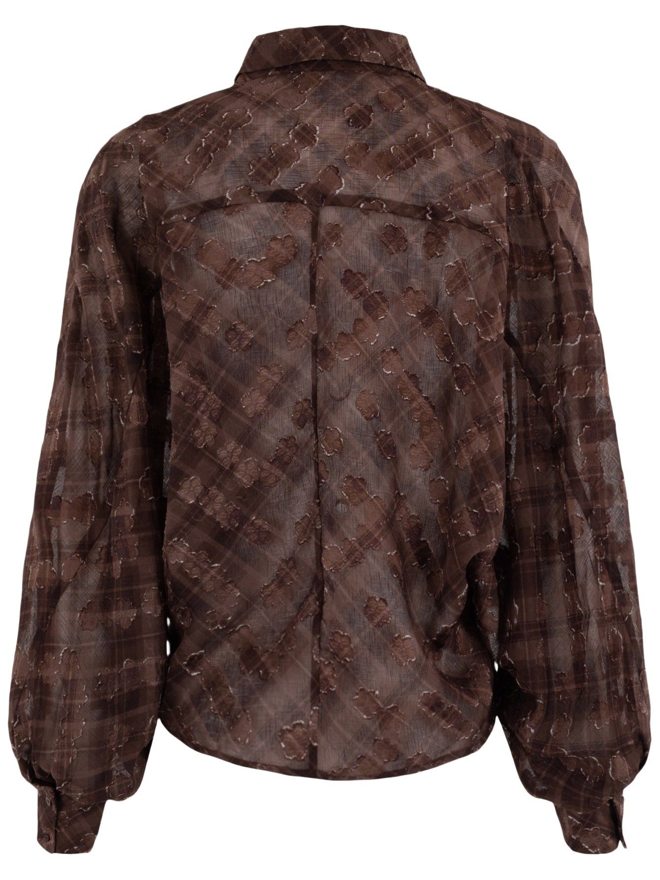 ANNA VAN TOOR - BLOUSE - Bruin