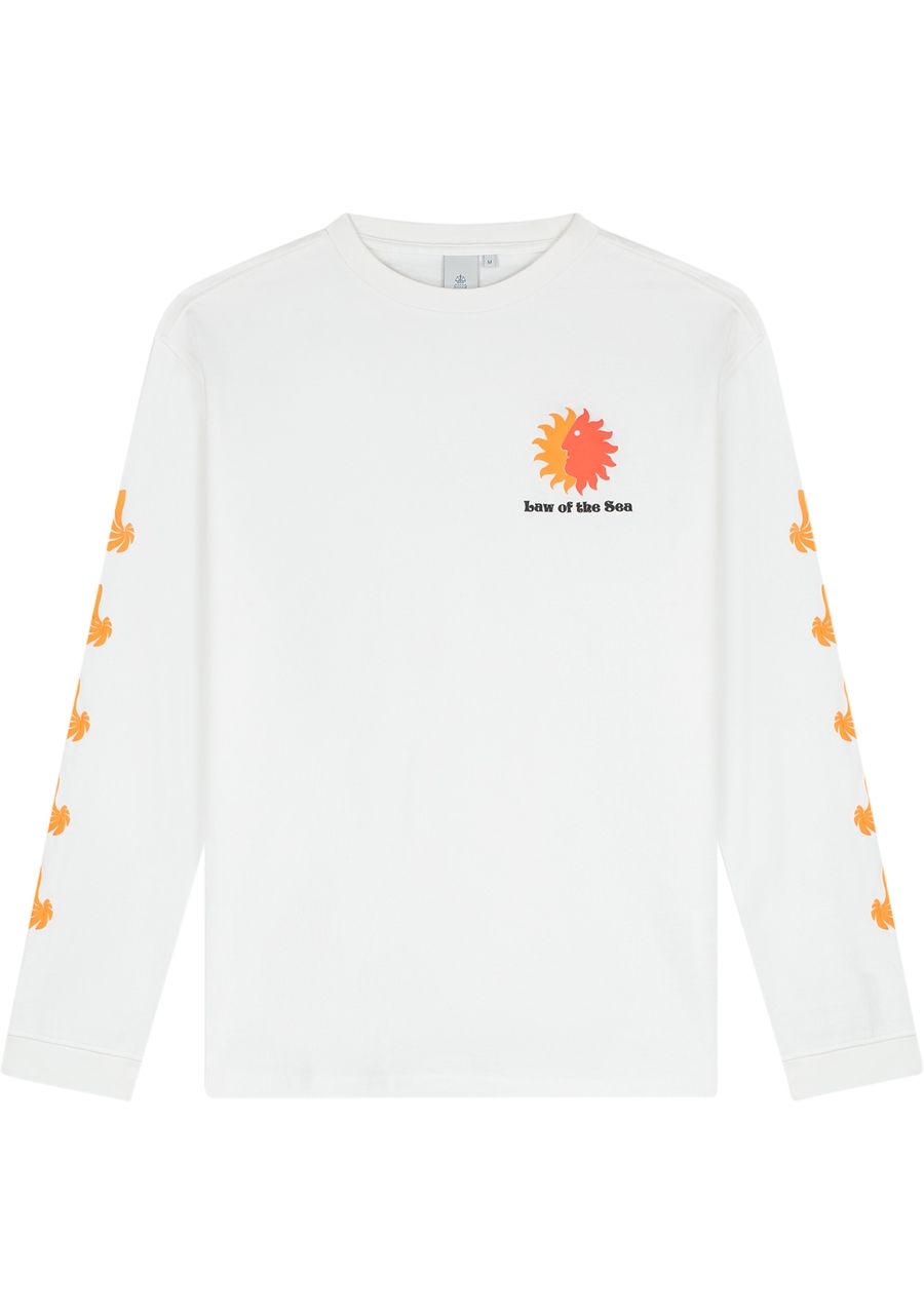 LAW OF THE SEA - TSHIRT - Wit