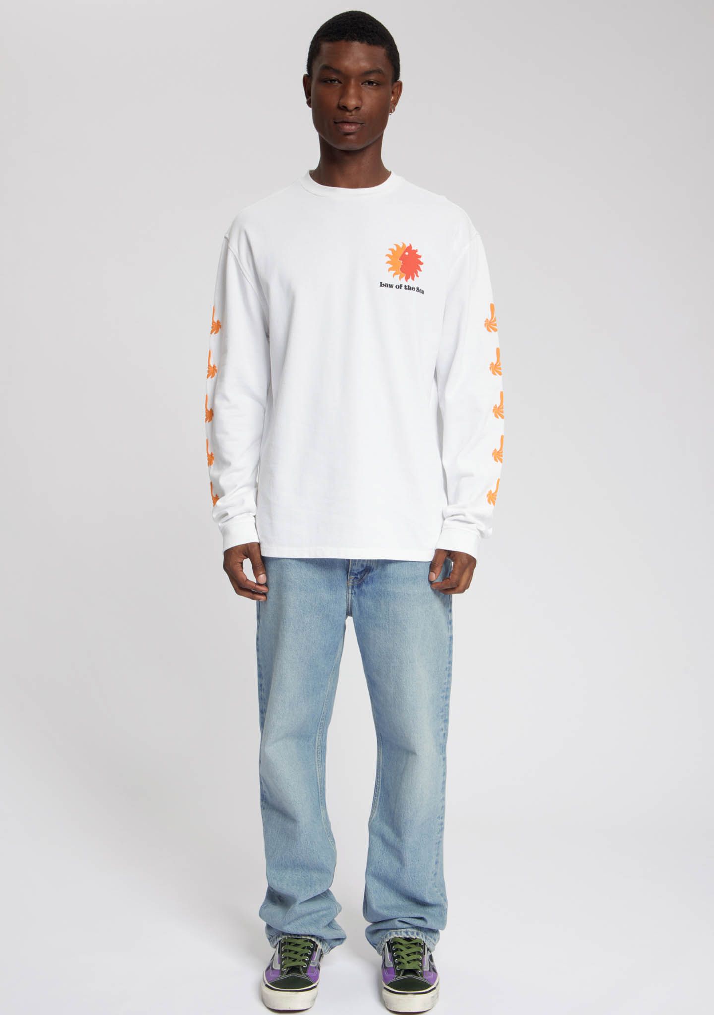 LAW OF THE SEA - TSHIRT - Wit