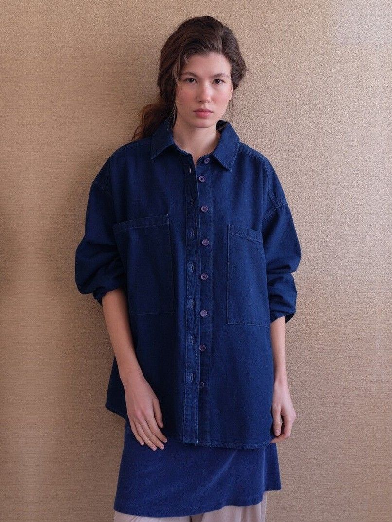 AMERICAN VINTAGE - BLOUSE - Blauw