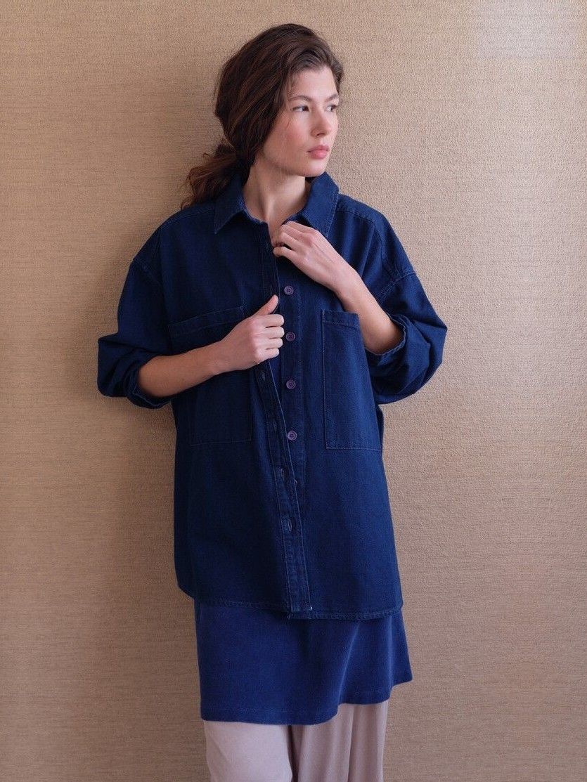 AMERICAN VINTAGE - BLOUSE - Blauw