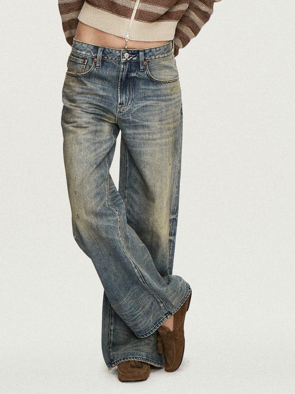 DENHAM - JEANS - Blauw