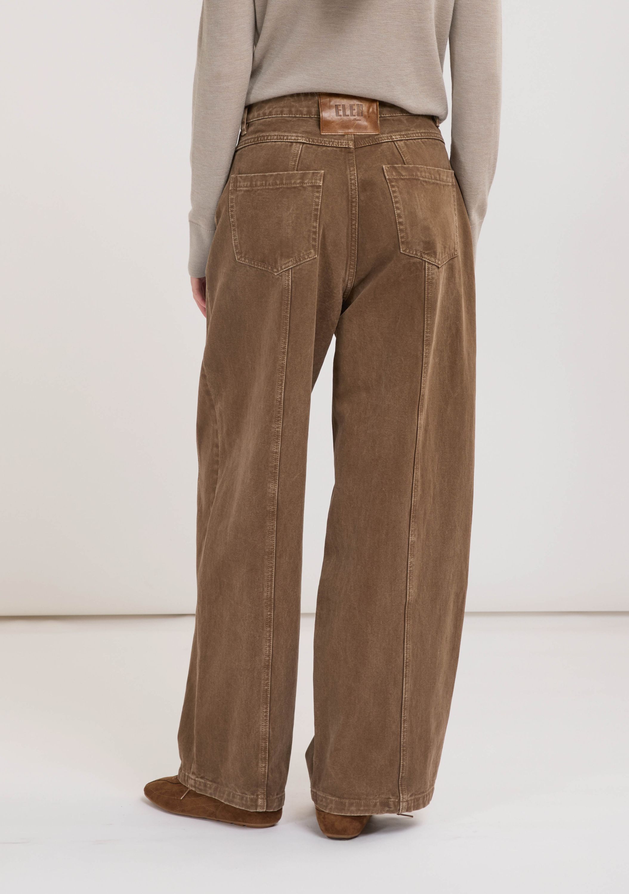ELEH - JEANS - Bruin
