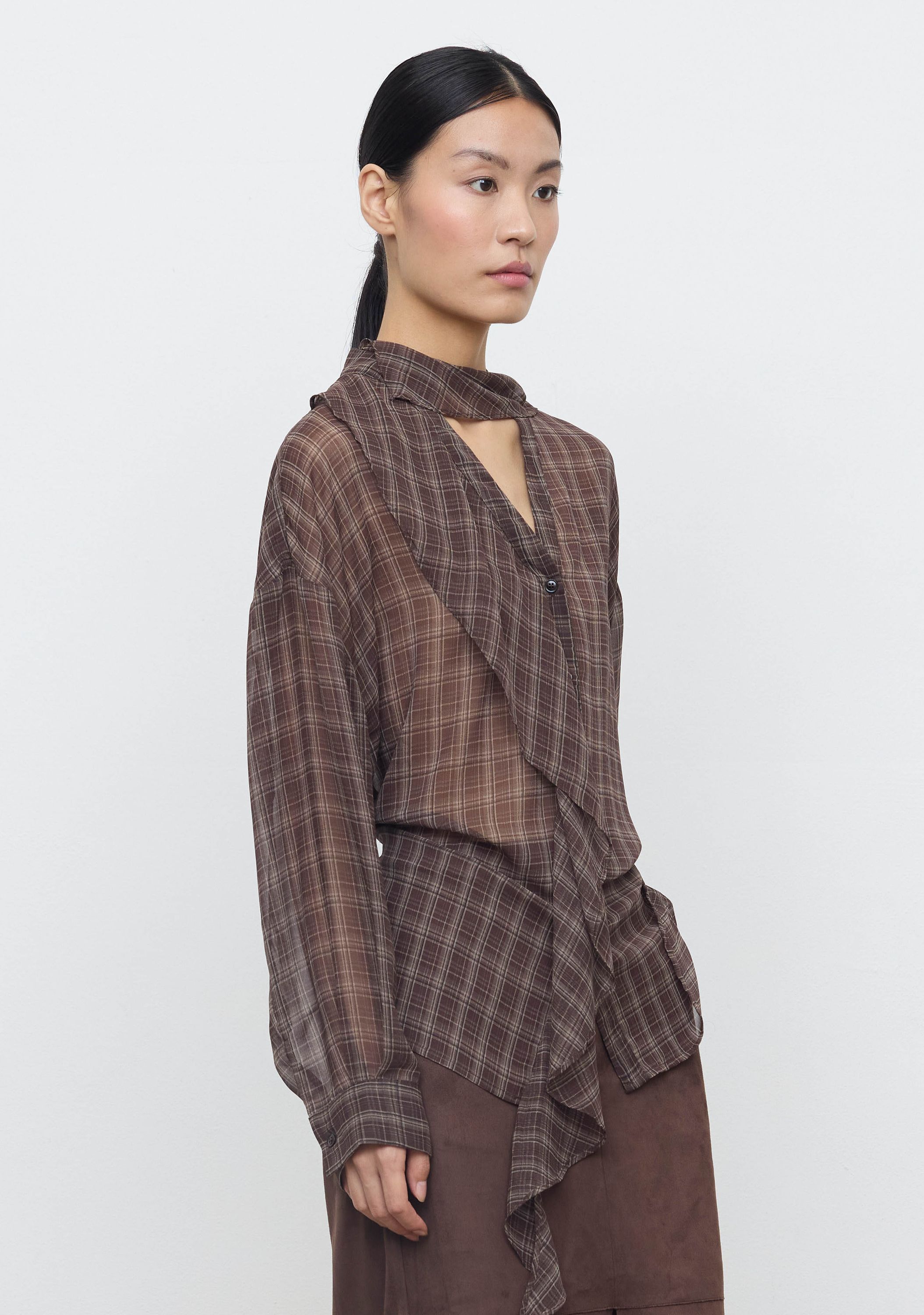 ELEH - BLOUSE - Bruin