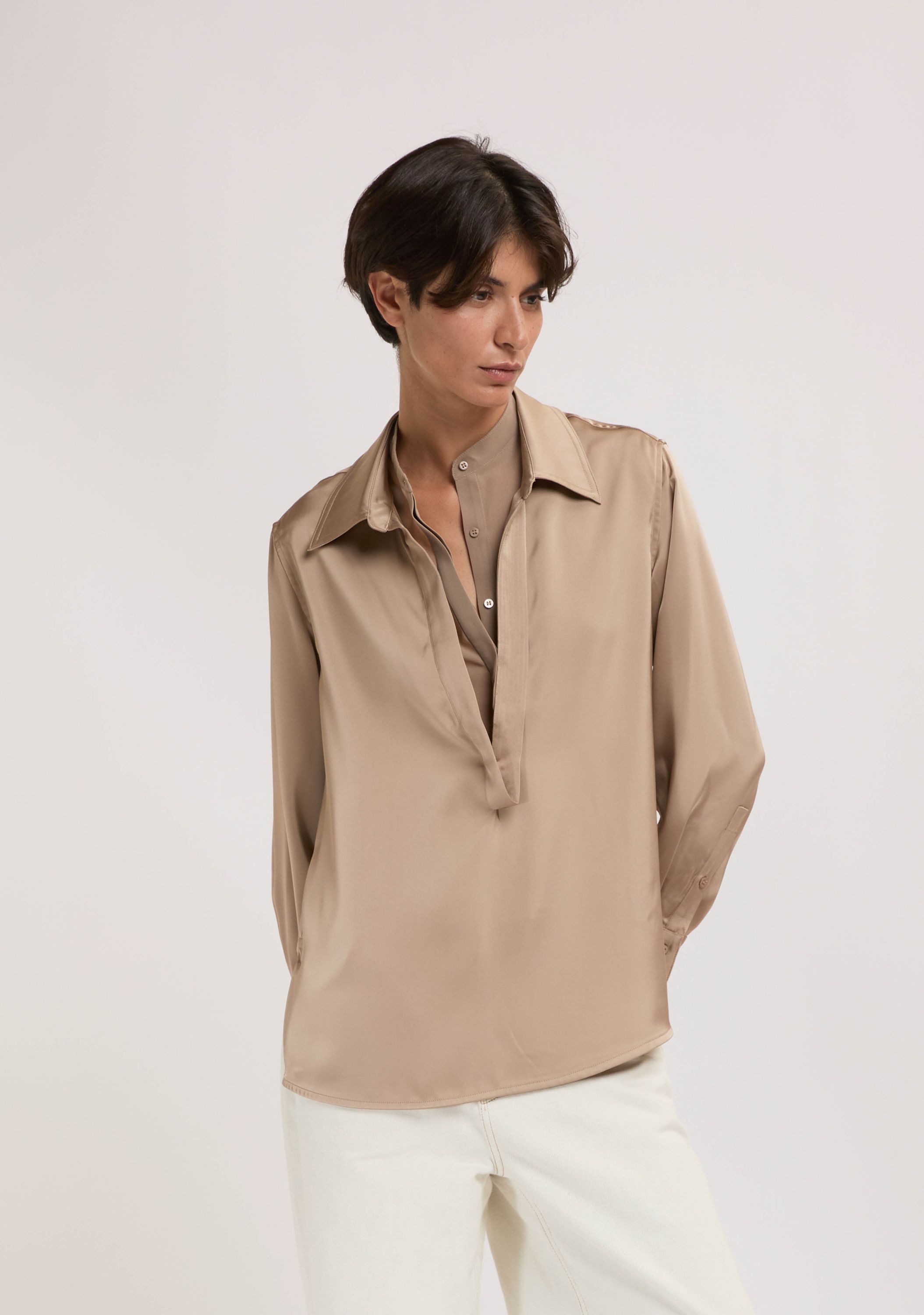 ELEH - BLOUSE - Beige