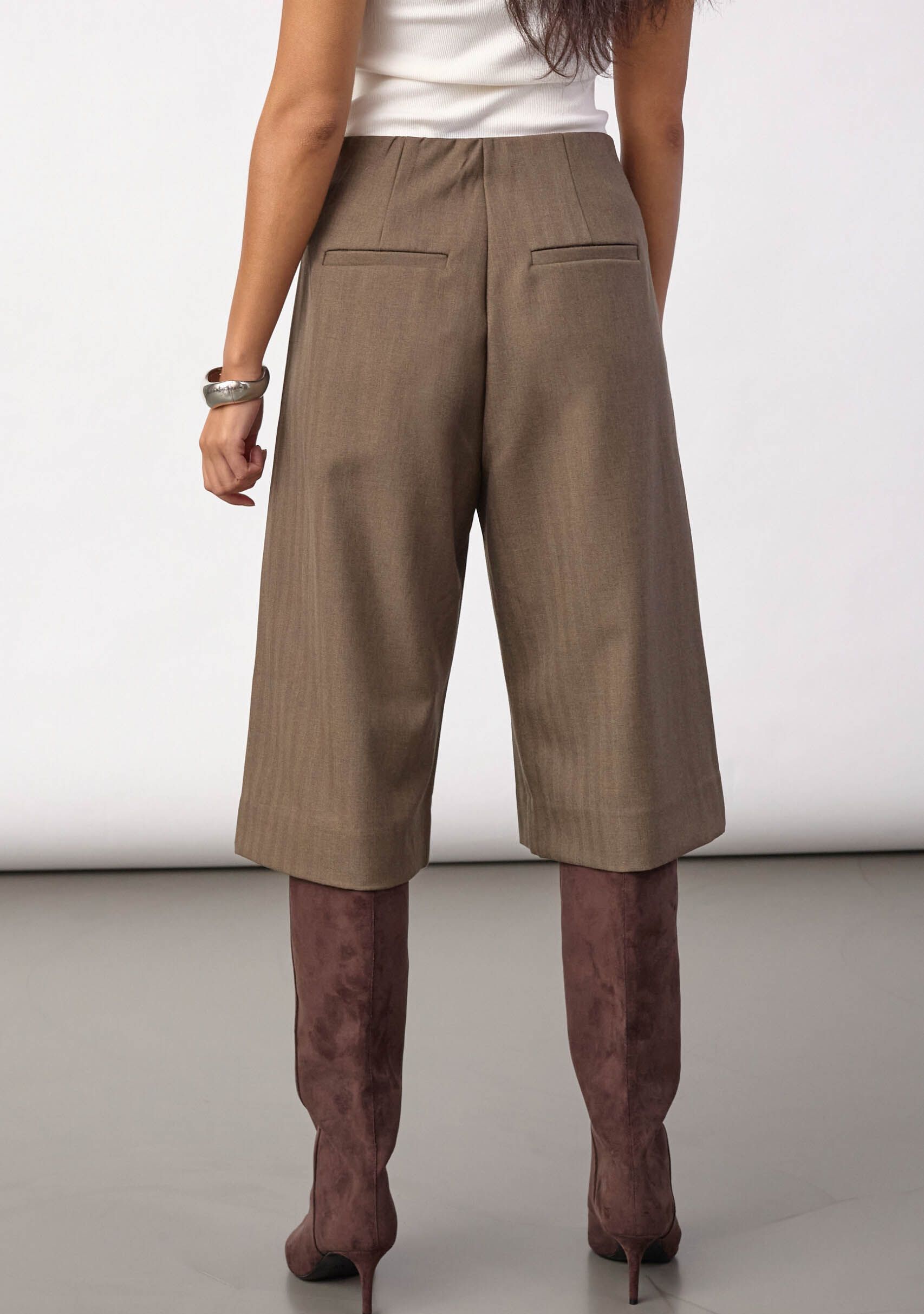 CO'COUTURE - BROEK - Bruin