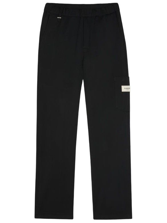 FLANEUR - BROEK - Zwart