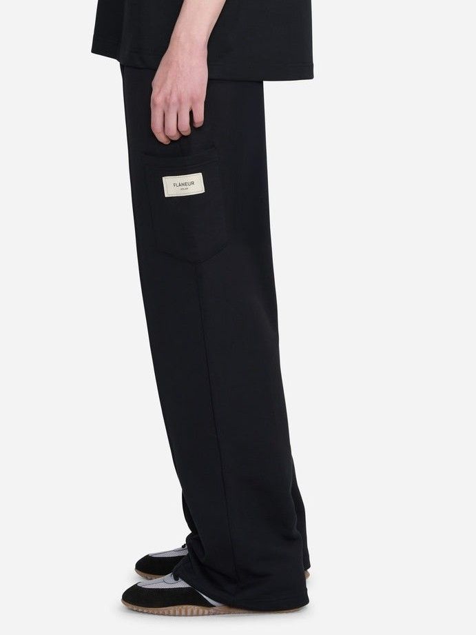 FLANEUR - BROEK - Zwart