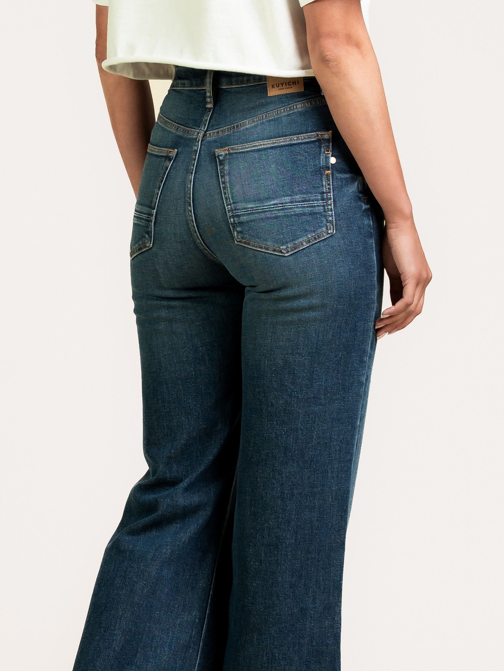 KUYICHI - JEANS - Blauw