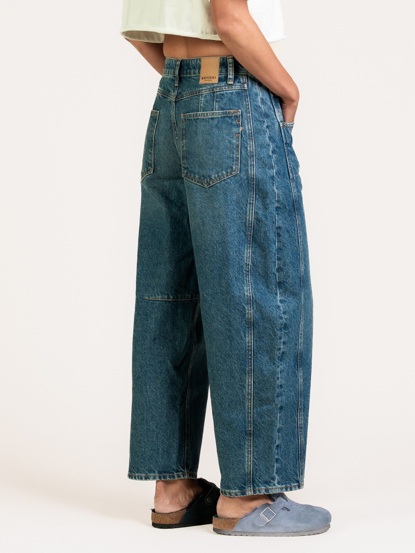 KUYICHI - JEANS - Blauw