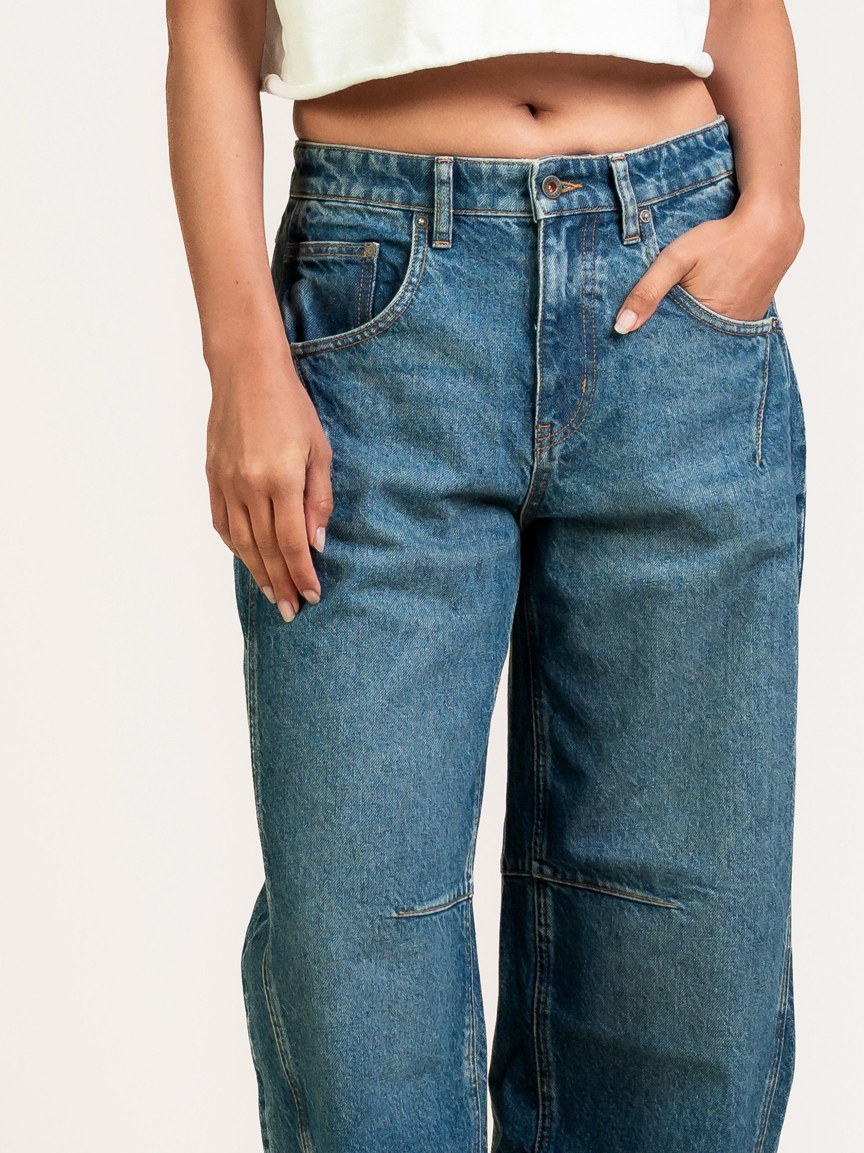 KUYICHI - JEANS - Blauw