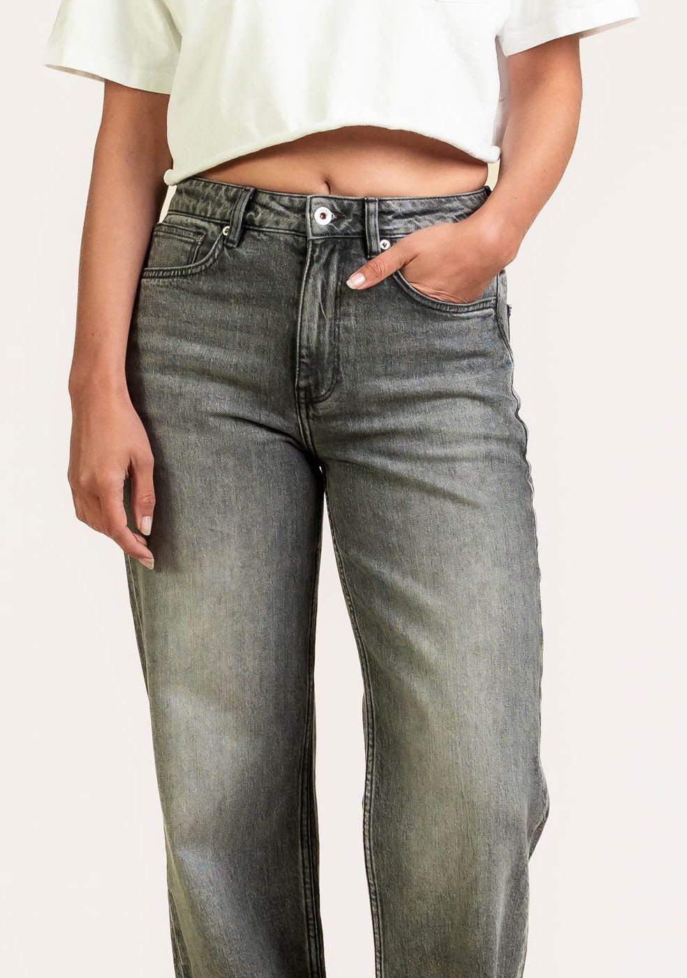 KUYICHI - JEANS - Grijs