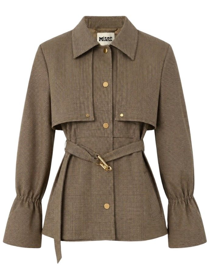 MAISON MIARE - BLAZER - Bruin