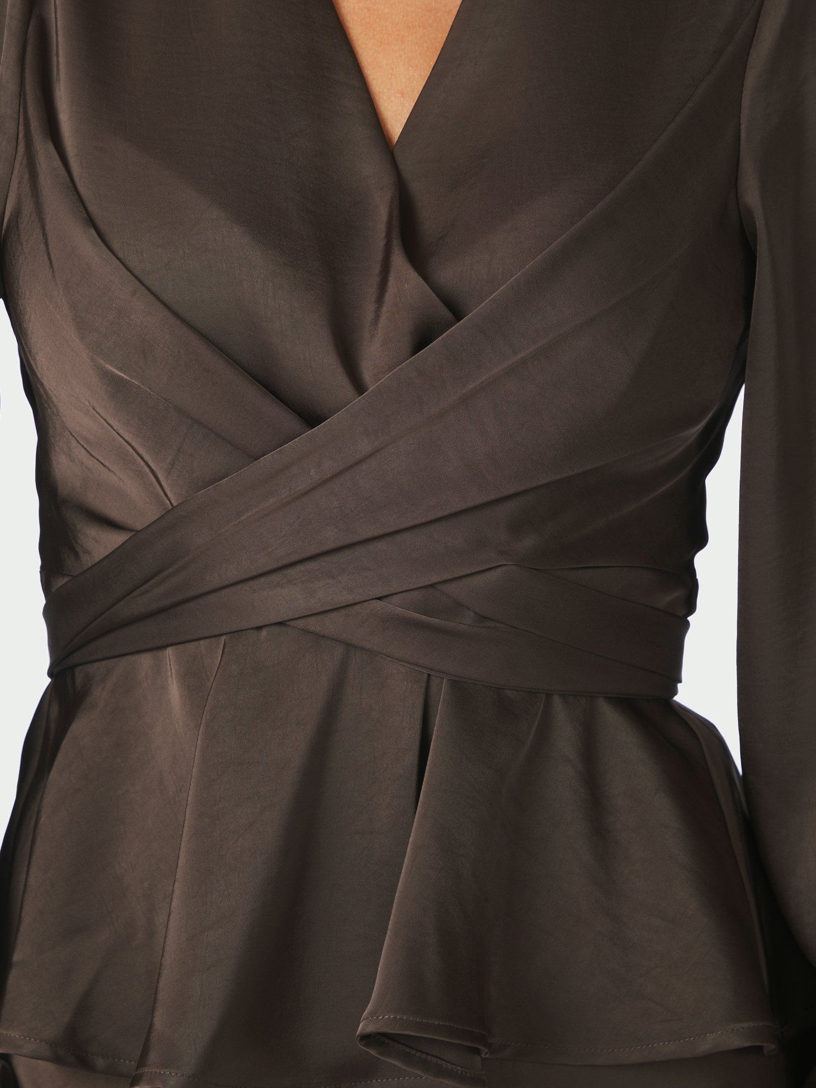 NEO NOIR - BLOUSE - Bruin