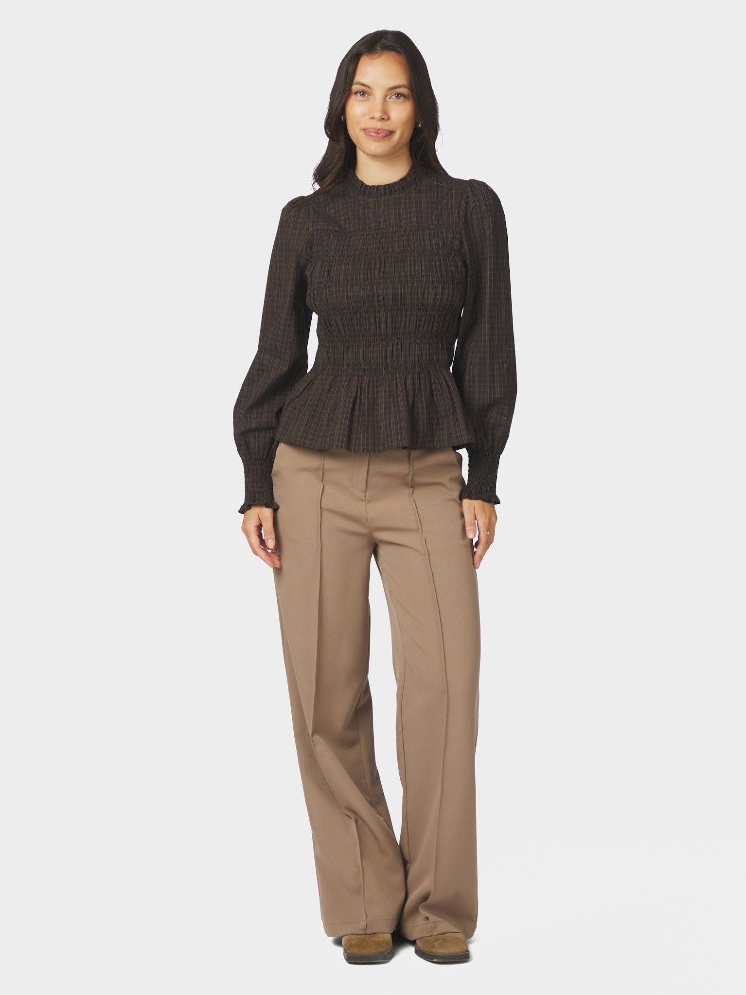 NEO NOIR - BLOUSE - Bruin