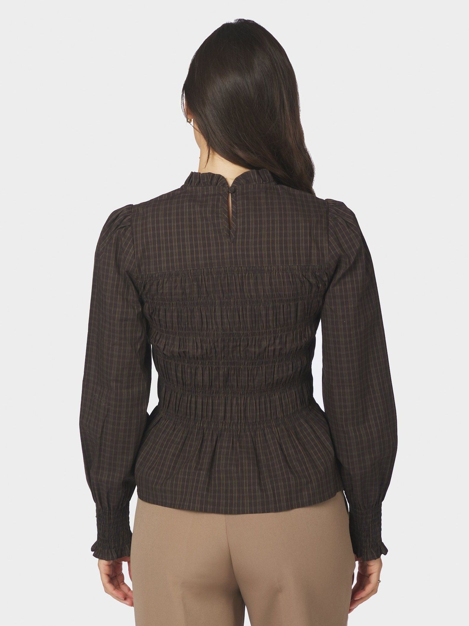 NEO NOIR - BLOUSE - Bruin