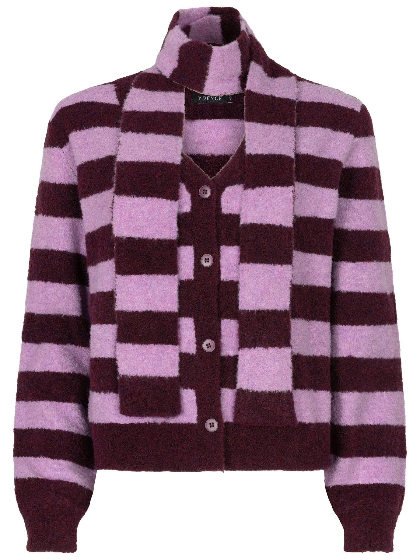 YDENCE - VEST - Paars