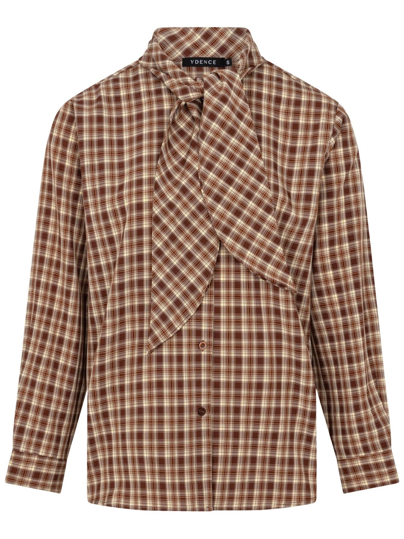 YDENCE - BLOUSE - Bruin