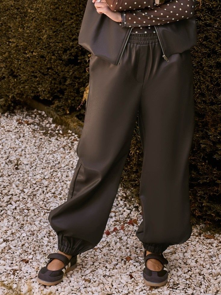 YDENCE - BROEK - Bruin