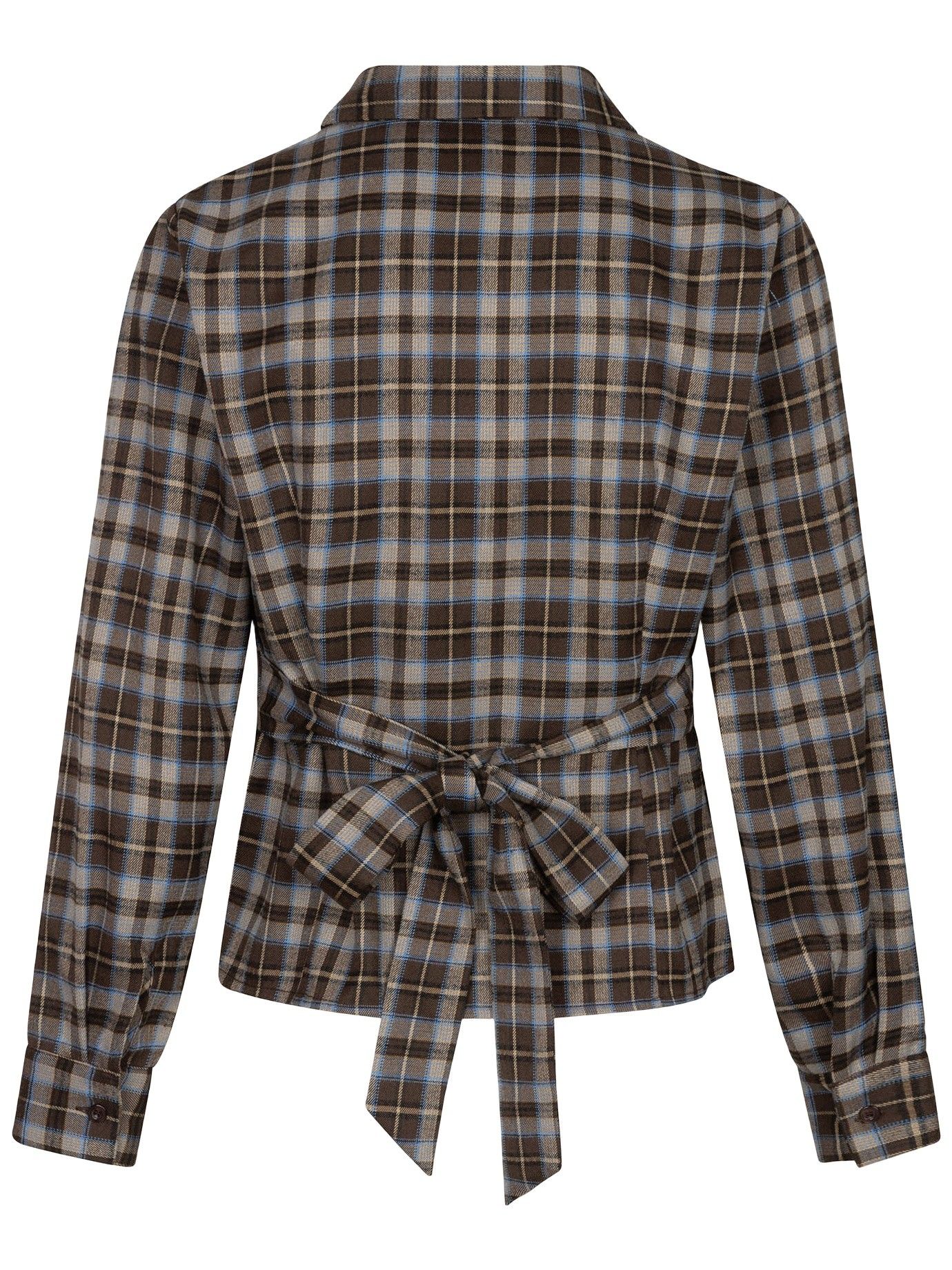 YDENCE - BLOUSE - Bruin