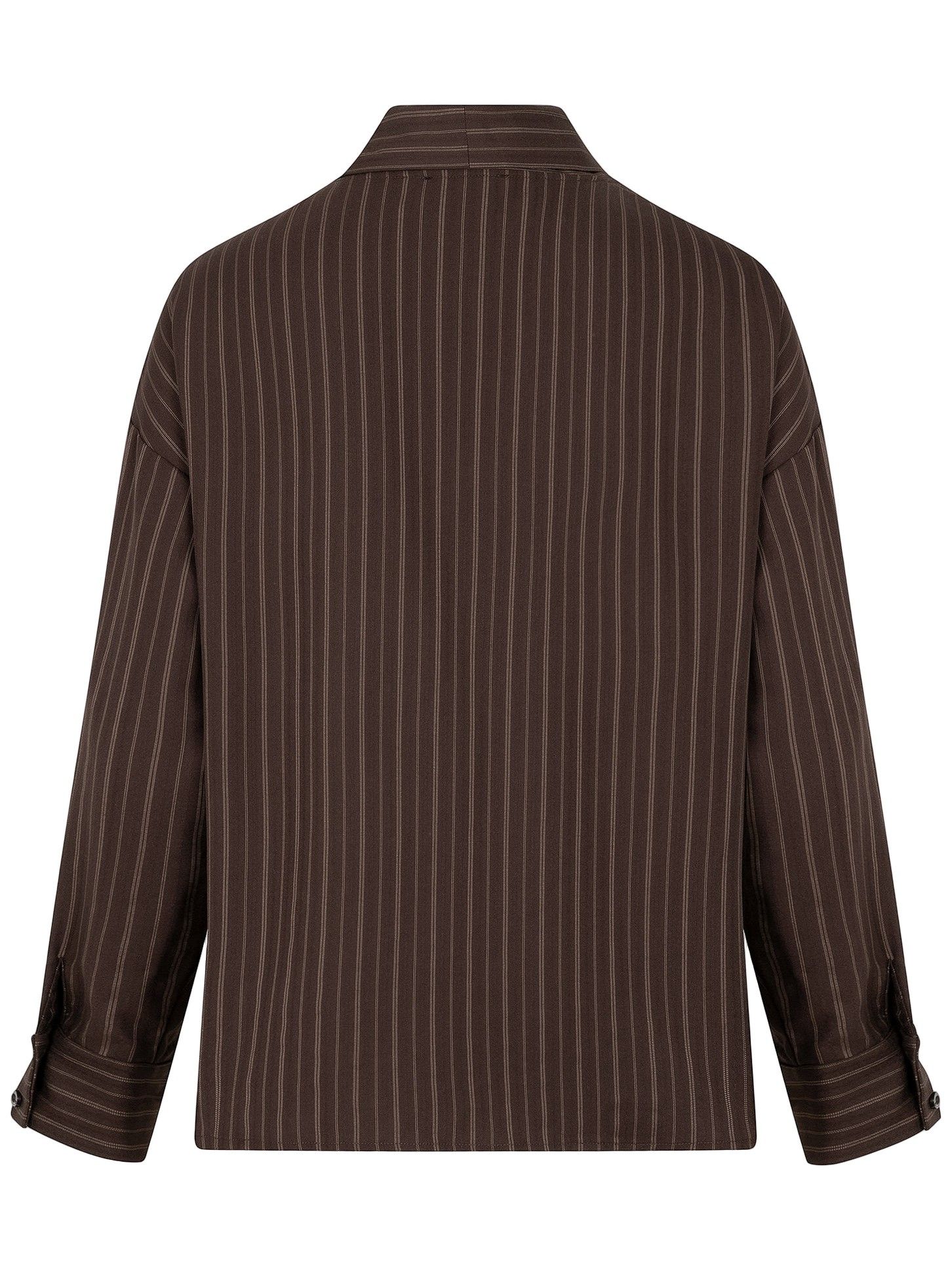 YDENCE - BLOUSE - Bruin