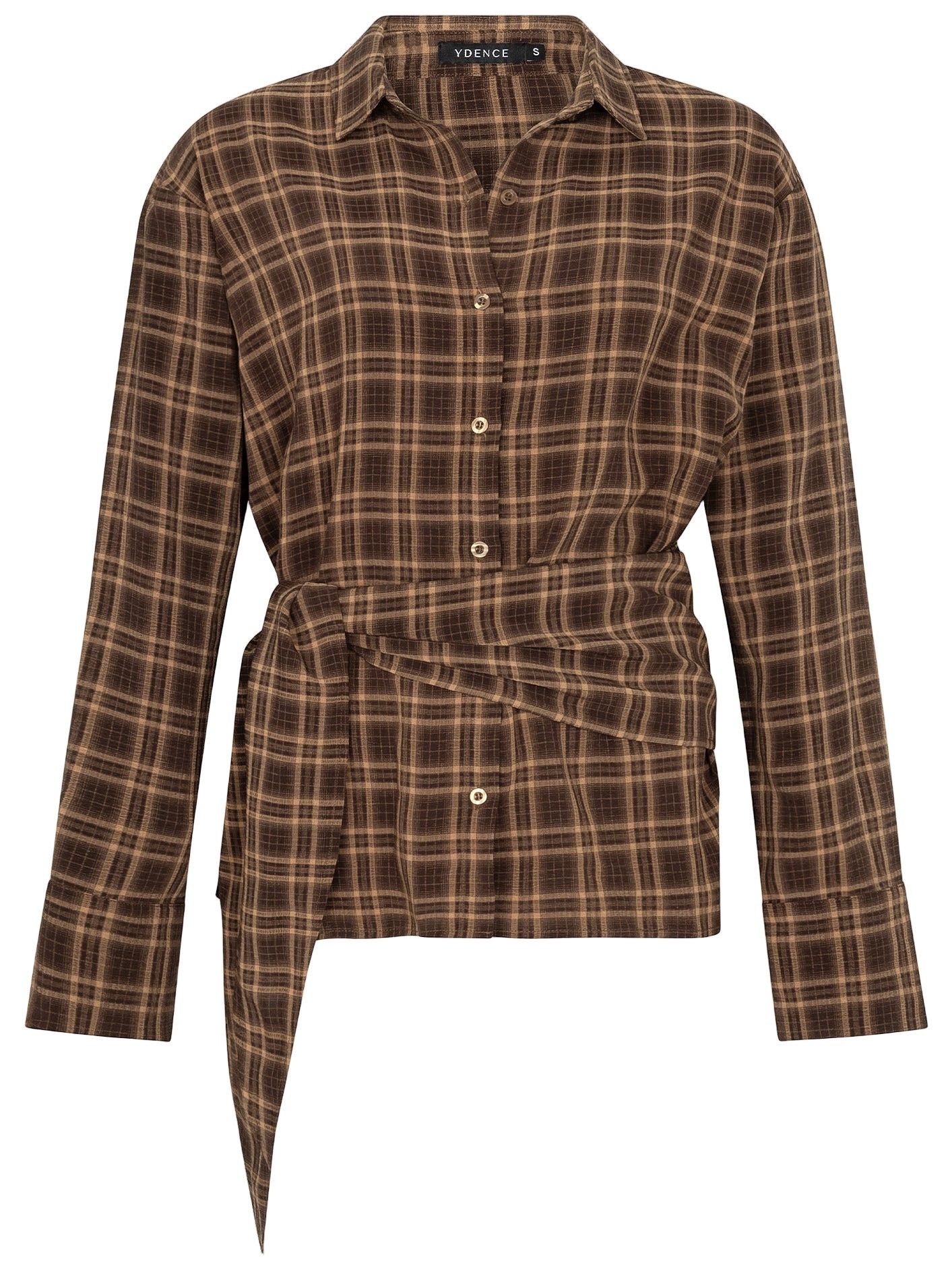 YDENCE - BLOUSE - Bruin
