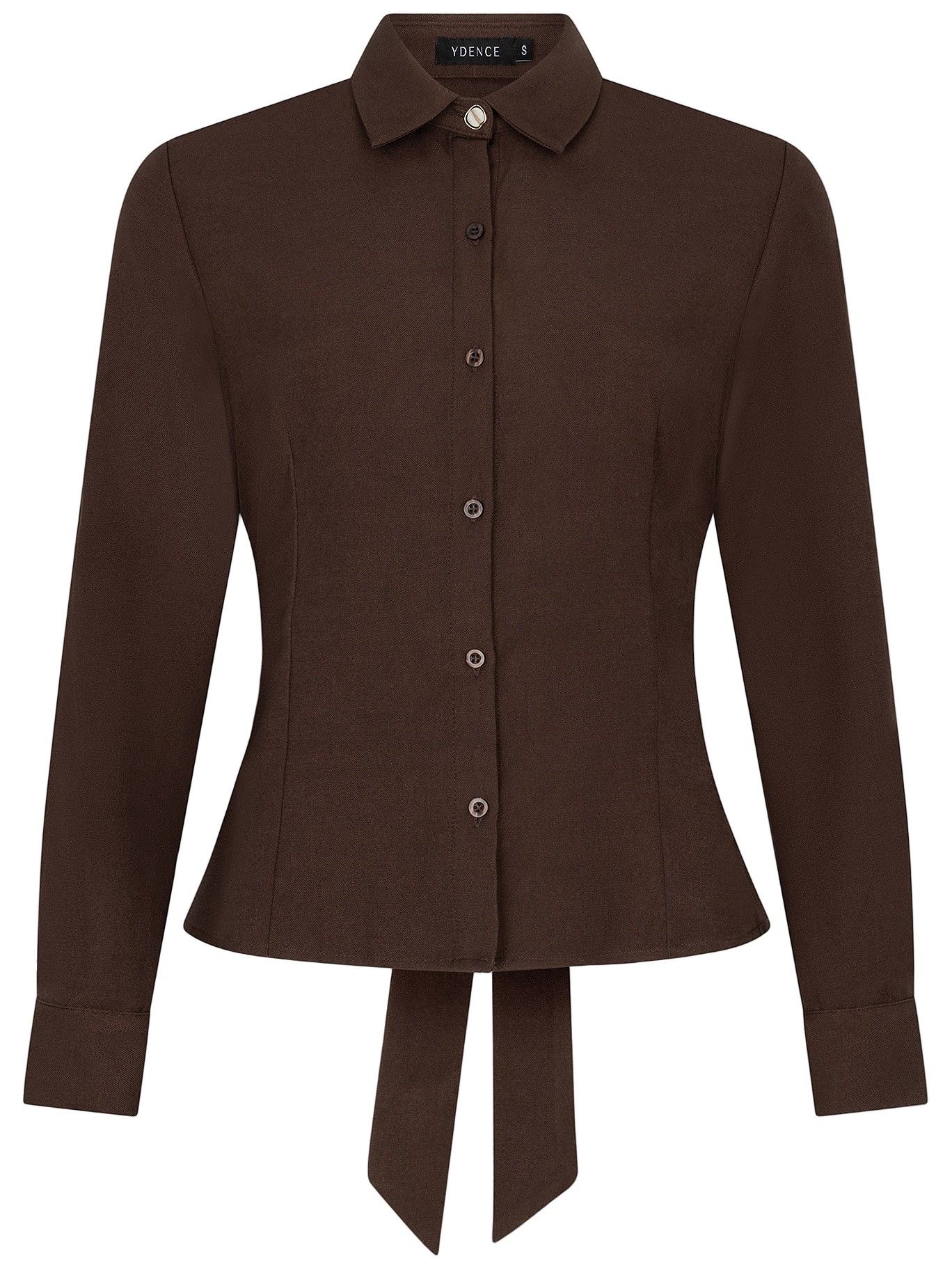 YDENCE - BLOUSE - Bruin