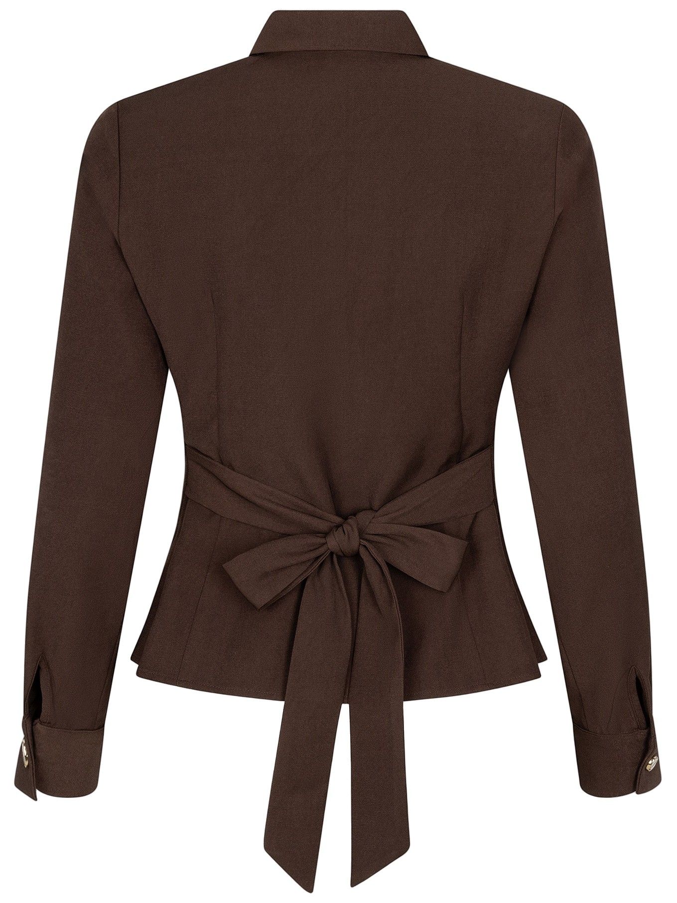 YDENCE - BLOUSE - Bruin