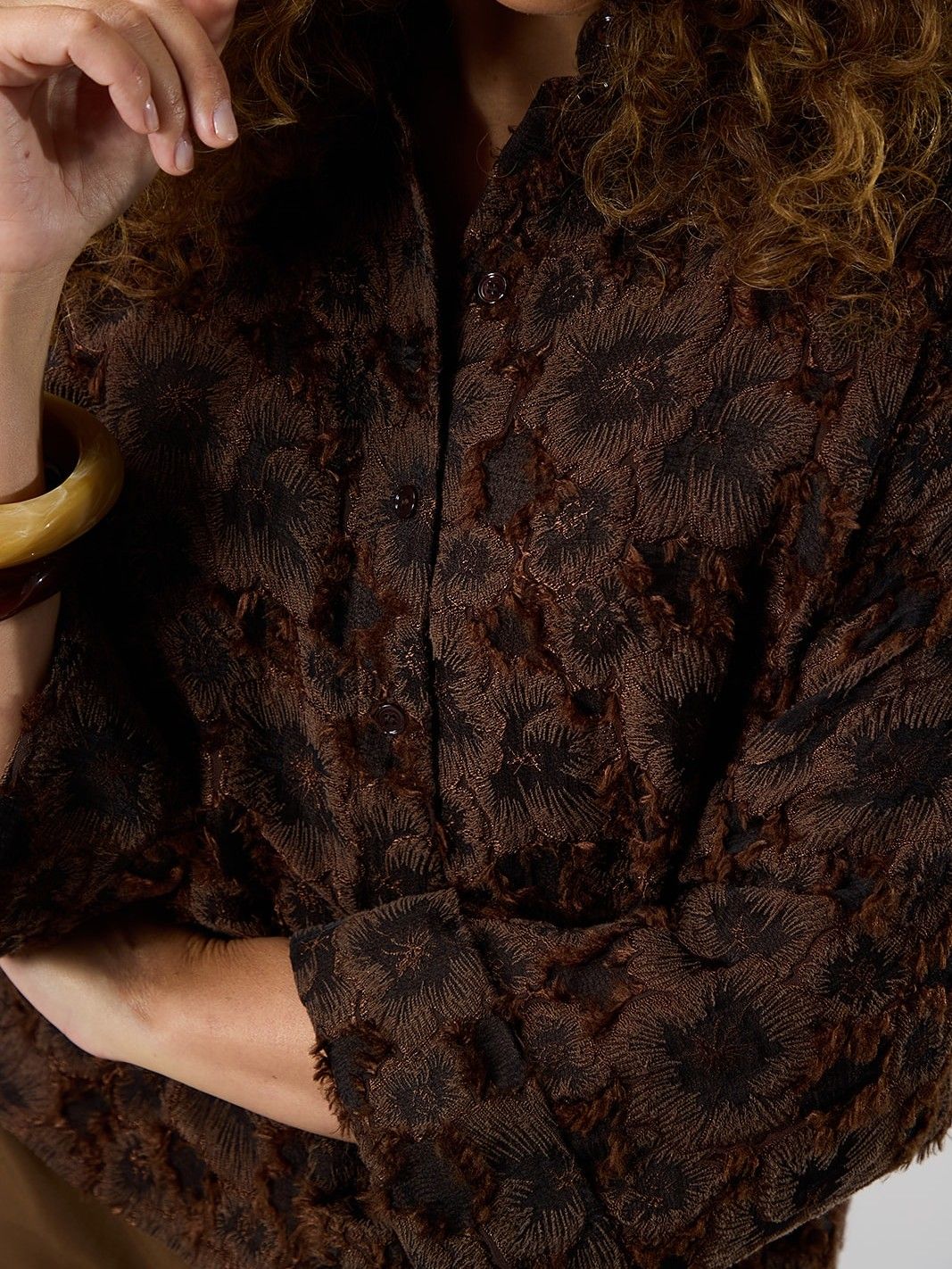 LABEL DOT - BLOUSE - Bruin