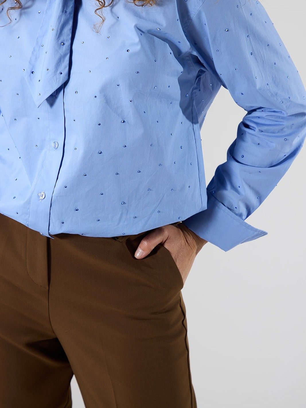 LABEL DOT - BLOUSE - Blauw