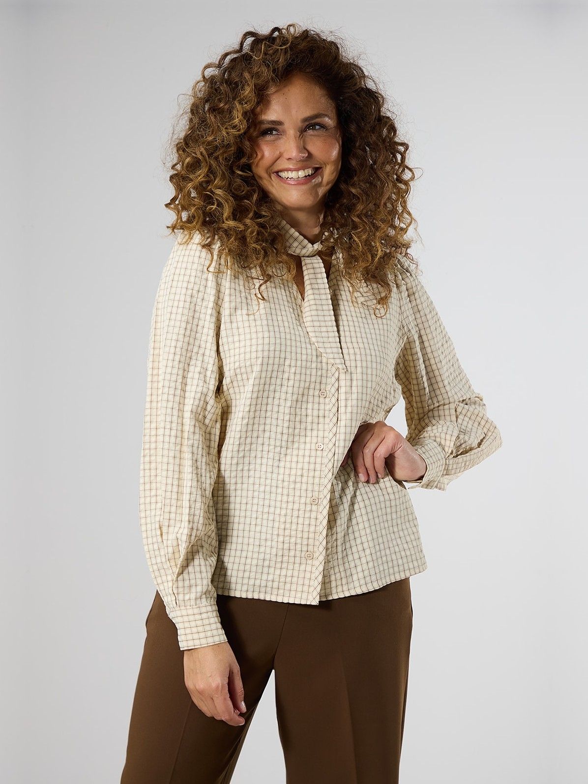 LABEL DOT - BLOUSE - Beige