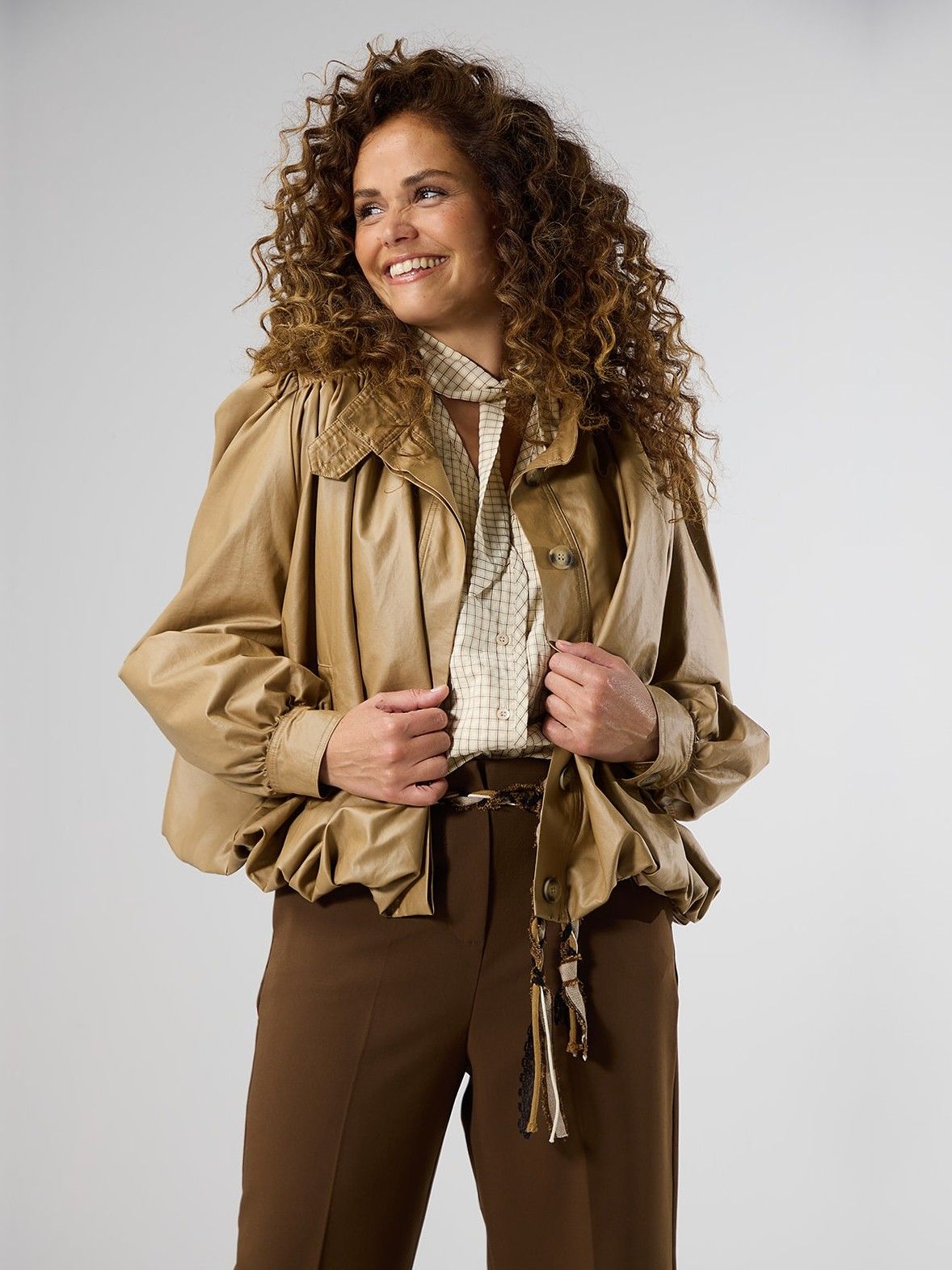 LABEL DOT - BLOUSE - Beige