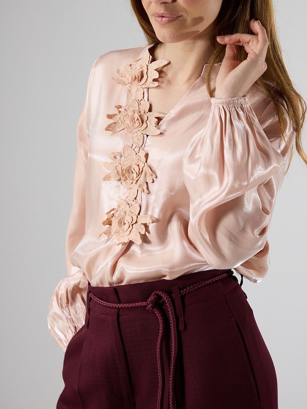 LABEL DOT - BLOUSE - Roze